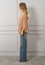 Blusa a mantella con top