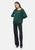 Blusa con sfrangiature frontali