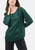 Blusa con sfrangiature frontali