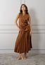 Blusa raso incrociata