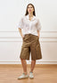 Camicia con maniche a palloncino - BIANCO