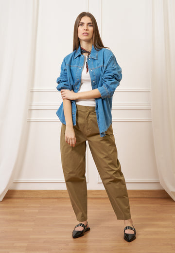 Camicia over in jeans - JEANS