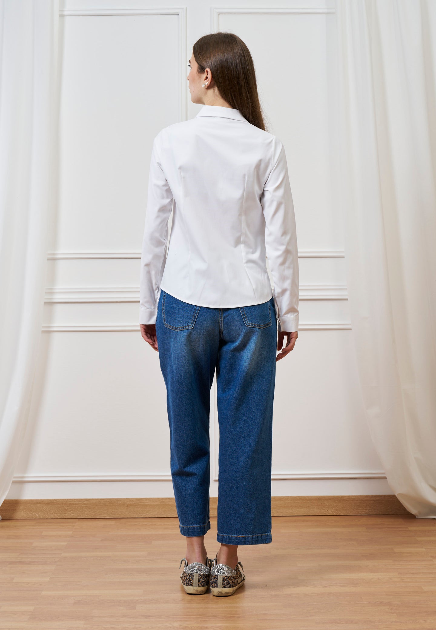 Camicia classica oxford - BIANCO