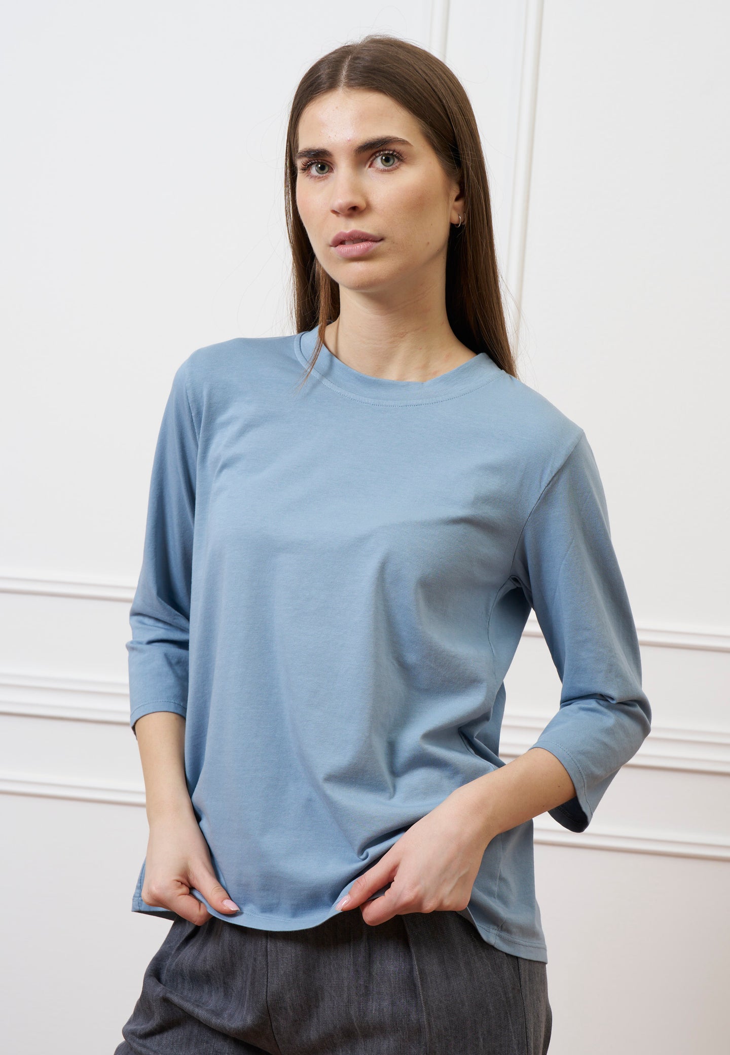 T-shirt con faldone sul retro - C.ZUCCHERO