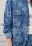 Camicia chambray over fantasia