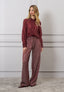 Camicia con gala frontale