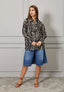 Camicia in mussola stampata