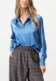 Camicia in raso stretch