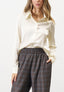 Camicia in raso stretch