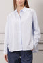 Camicia over bottoncini sul retro