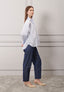 Camicia over bottoncini sul retro
