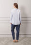 Pantalone chambray elastico vita