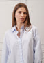 Camicia over bottoncini sul retro