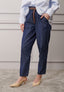 Pantalone chambray elastico vita