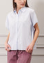 Camicia over maniche corte