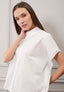 Camicia over maniche corte