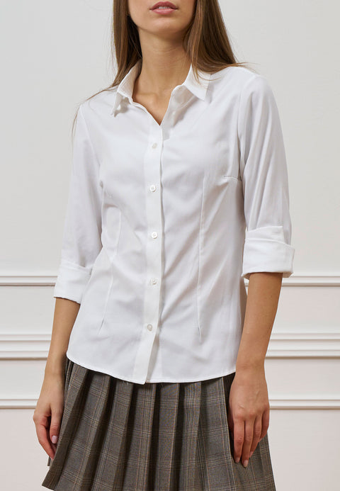 Camicia oxford sfiancata