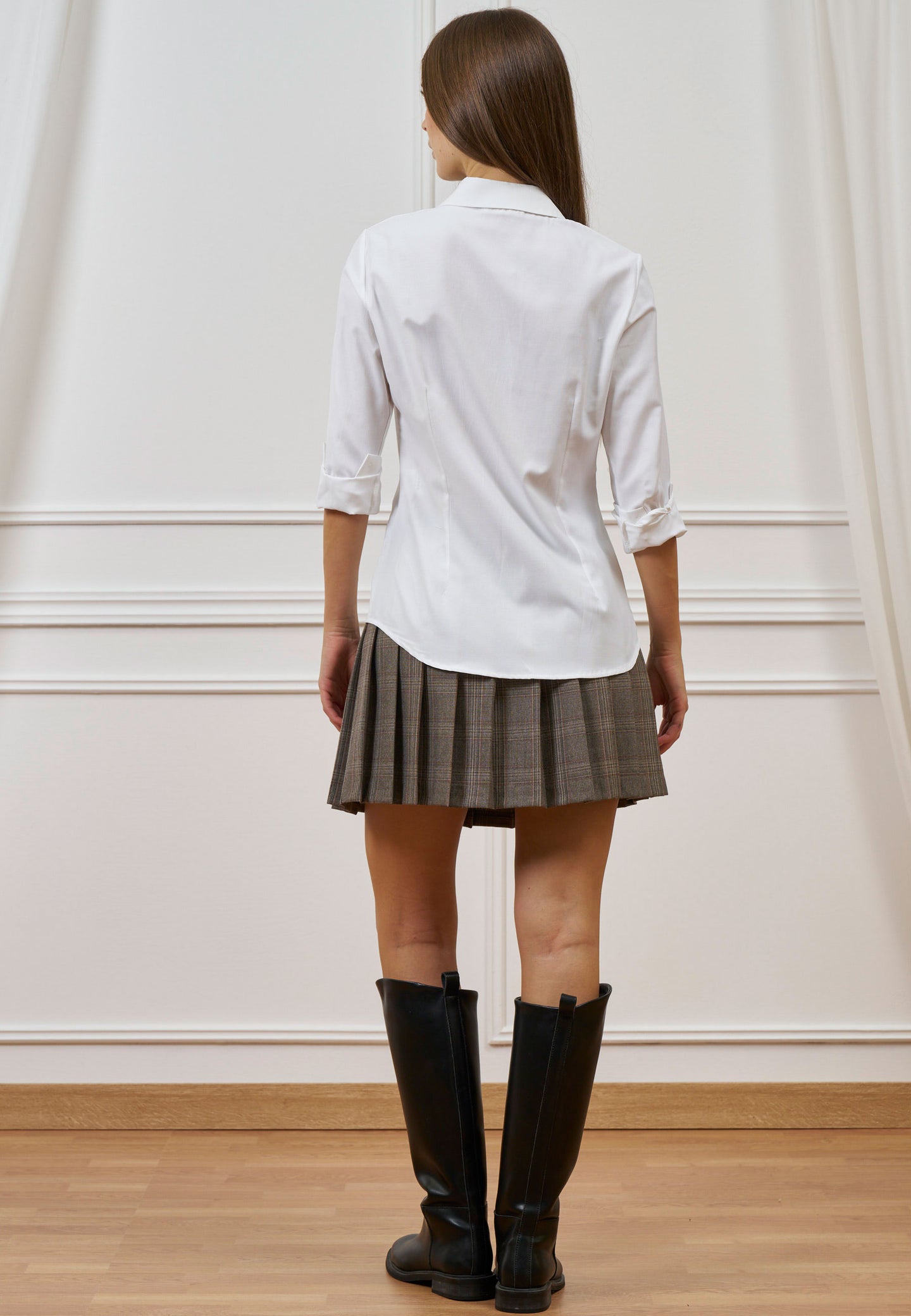 Camicia oxford sfiancata