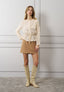 Camicia paillettes con coulisse