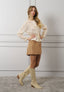 Camicia paillettes con coulisse