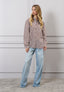 Camicia righe e stampa sul retro