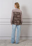 Camicia righe e stampa sul retro
