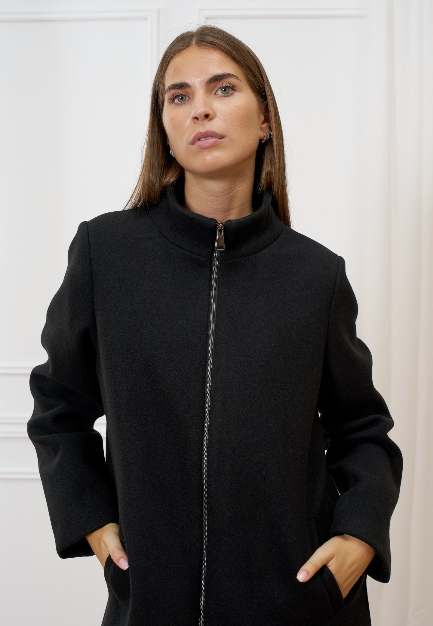 Cappotto con inserto piumino