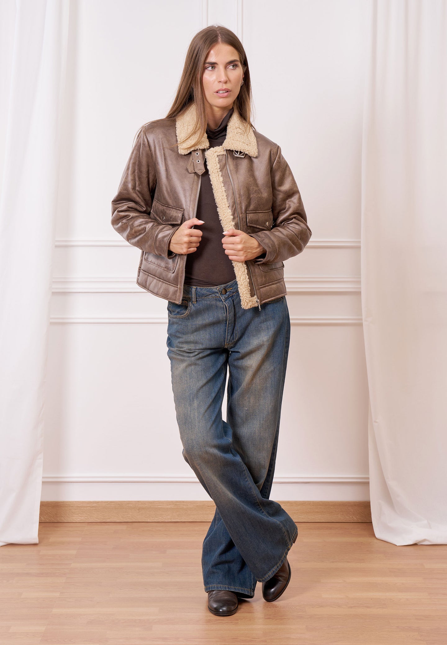 Cappotto ecomontone corto