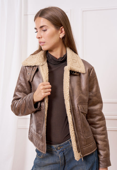 Cappotto ecomontone corto