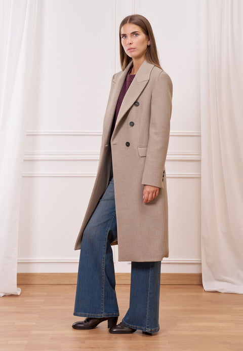 Cappotto lungo doppiopetto