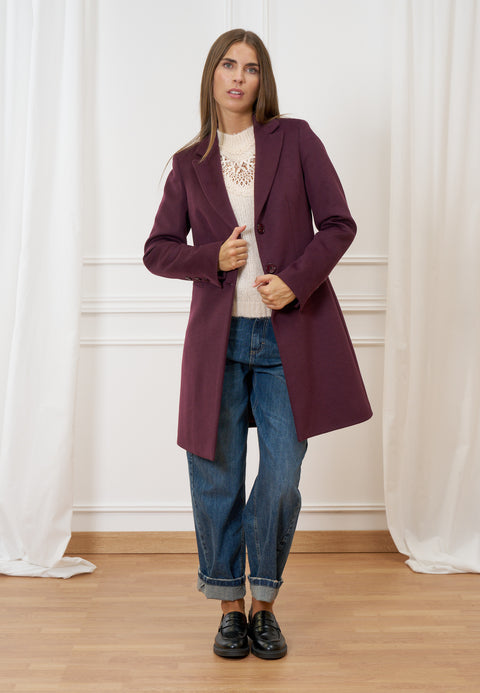 Cappotto monopetto classico