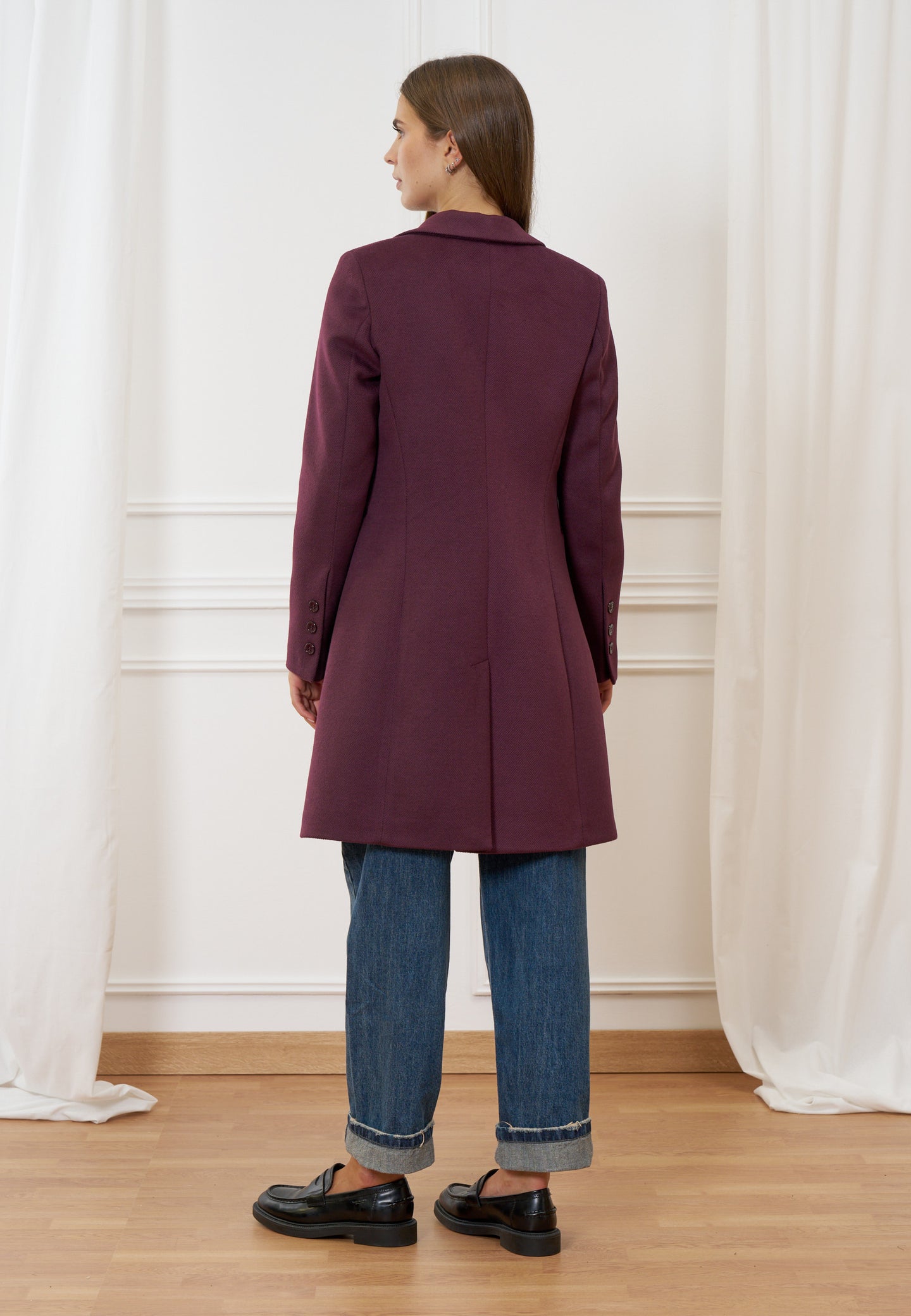 Cappotto monopetto classico