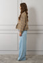 Cappotto over corto in tweed