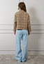 Cappotto over corto in tweed
