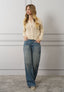 Cardigan corto traforato