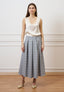 Gonna midi a quadri - JEANS