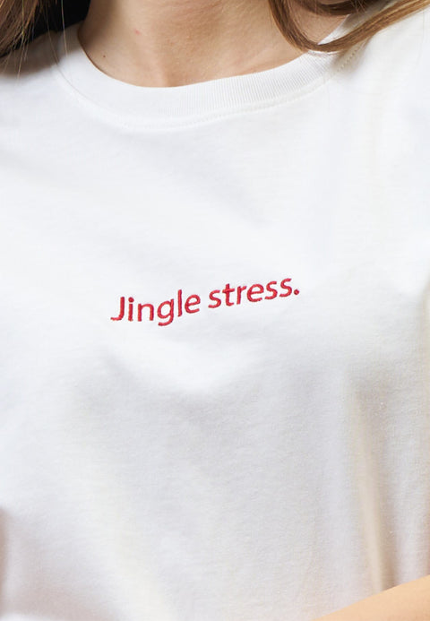 T-shirt “Jingle stress.”