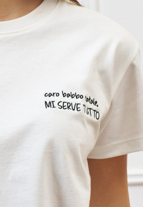 T-shirt “Caro Babbo Natale...”