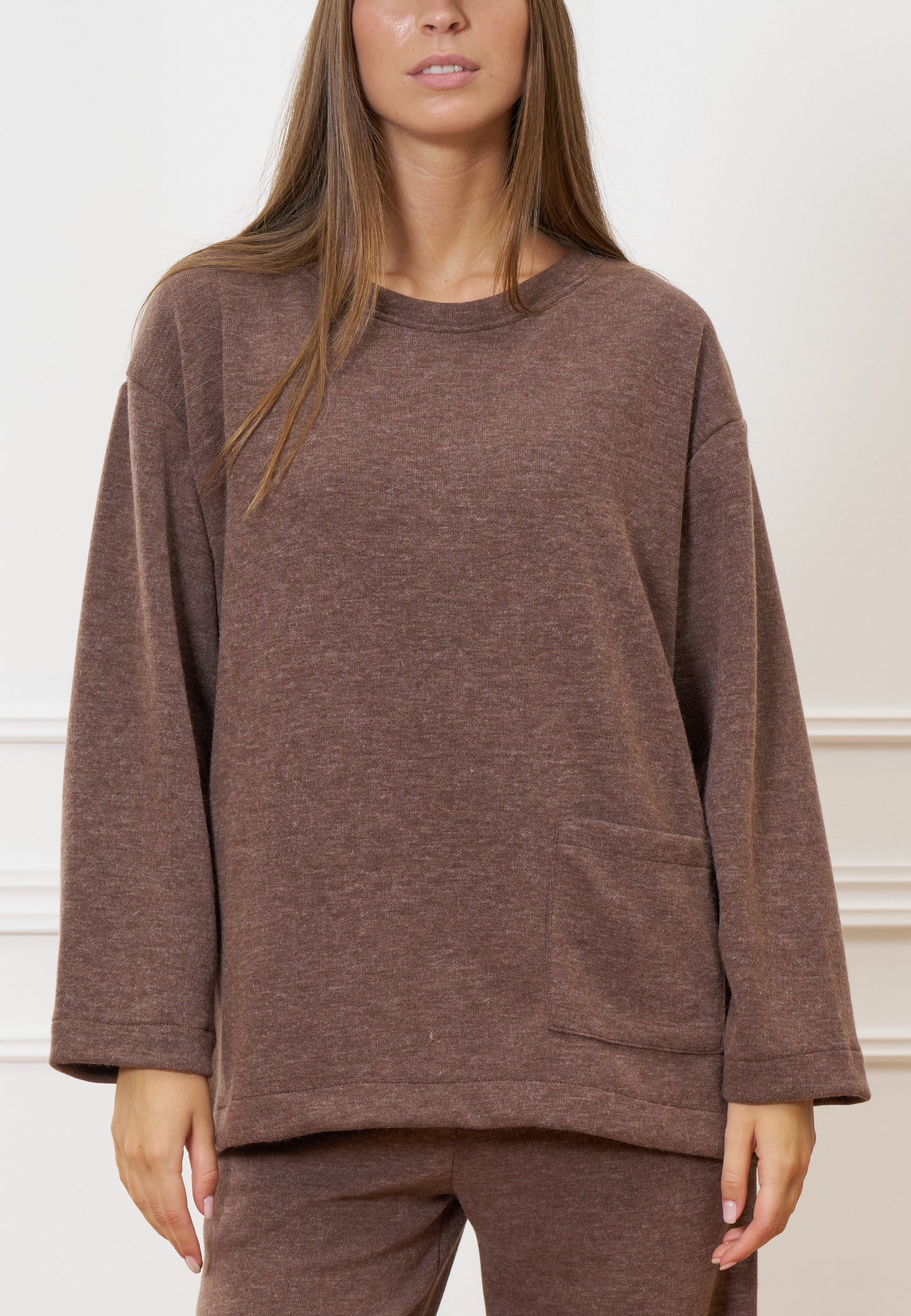 Felpa over tinta unita