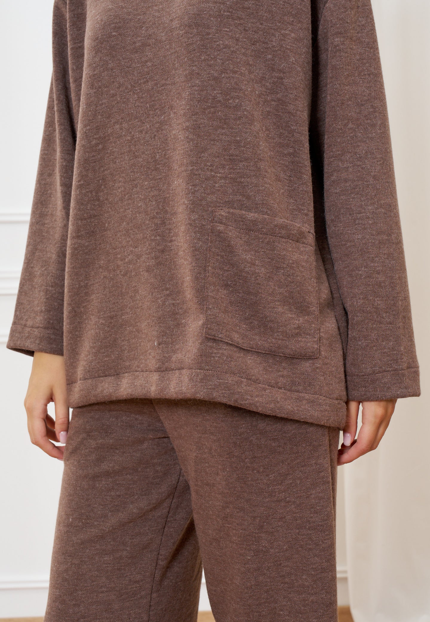 Felpa over tinta unita