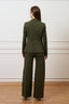 Giacca monopetto punto milano - MILITARE