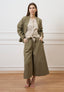 Giacca caban in gabardina - MILITARE