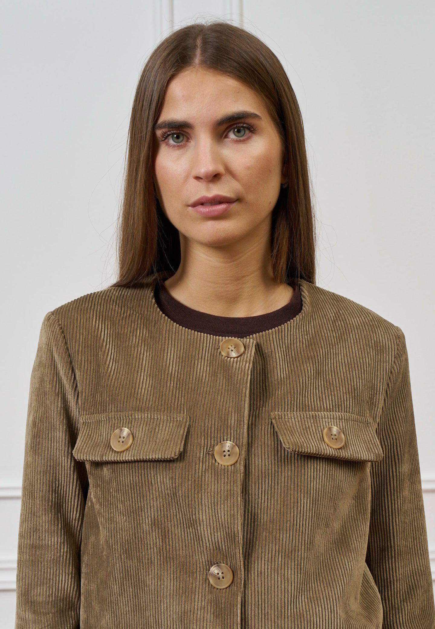 Giacca corta velluto a coste