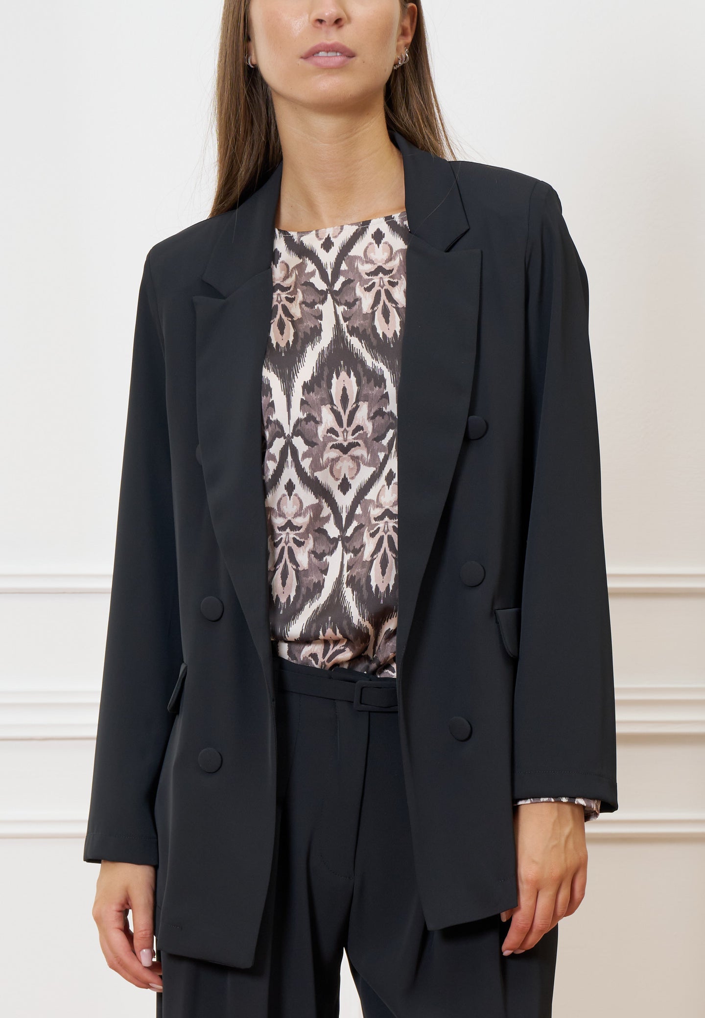 Giacca doppiopetto aperta