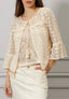 Giacca in pizzo macramè