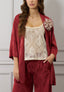 Giacca kimono damascato
