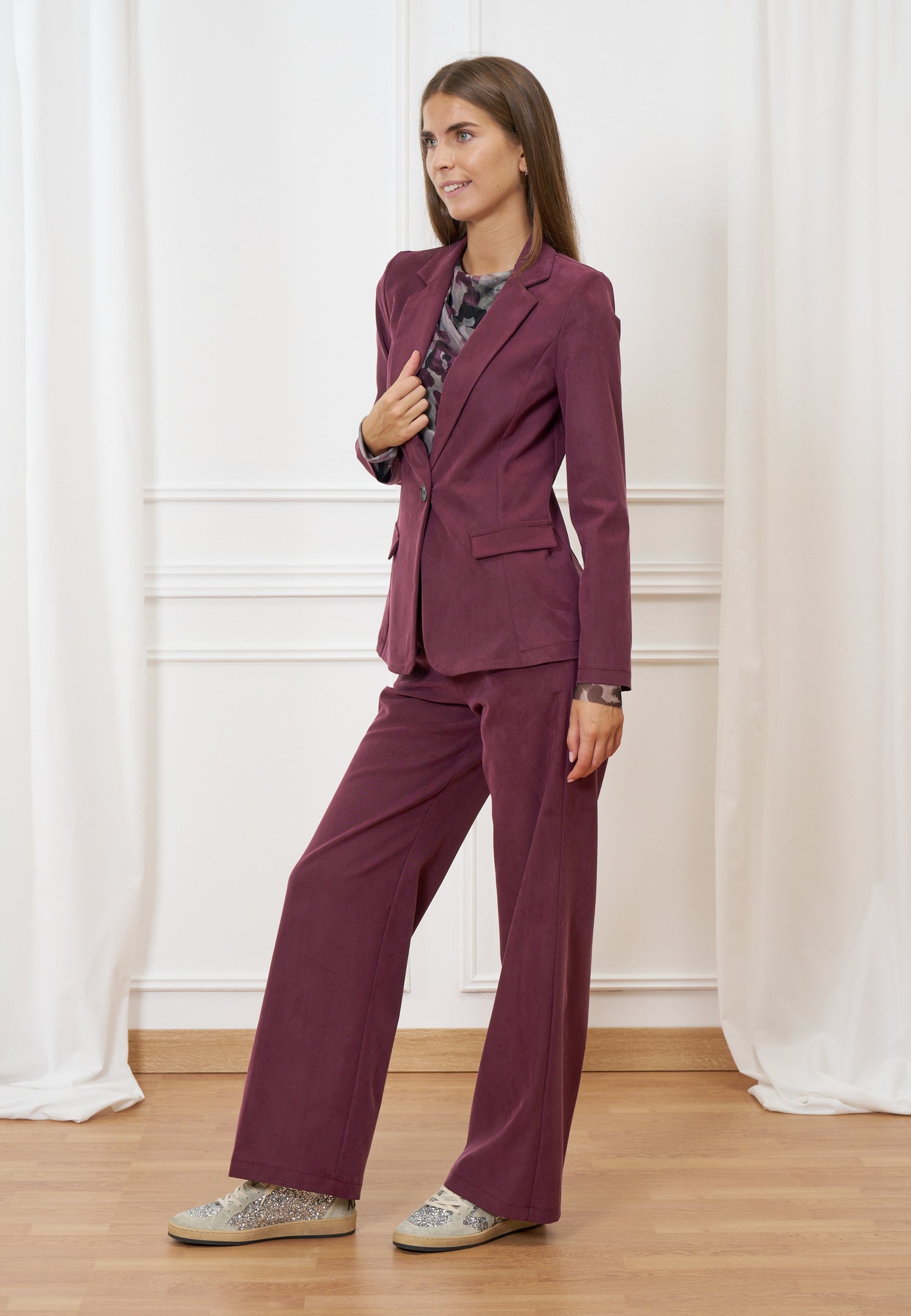 Giacca monopetto sfiancata