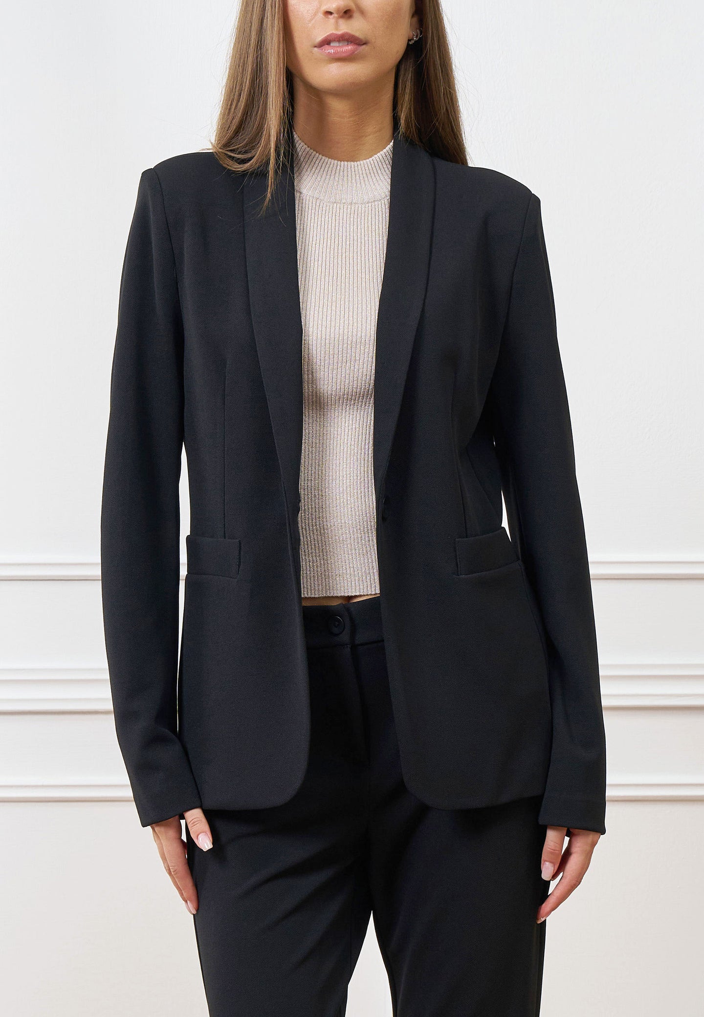 Giacca scuba monopetto