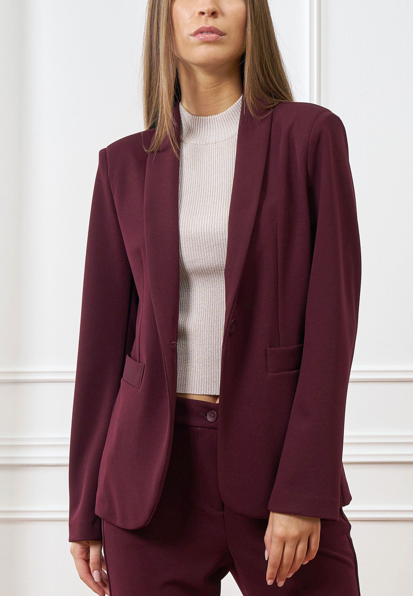 Giacca scuba monopetto