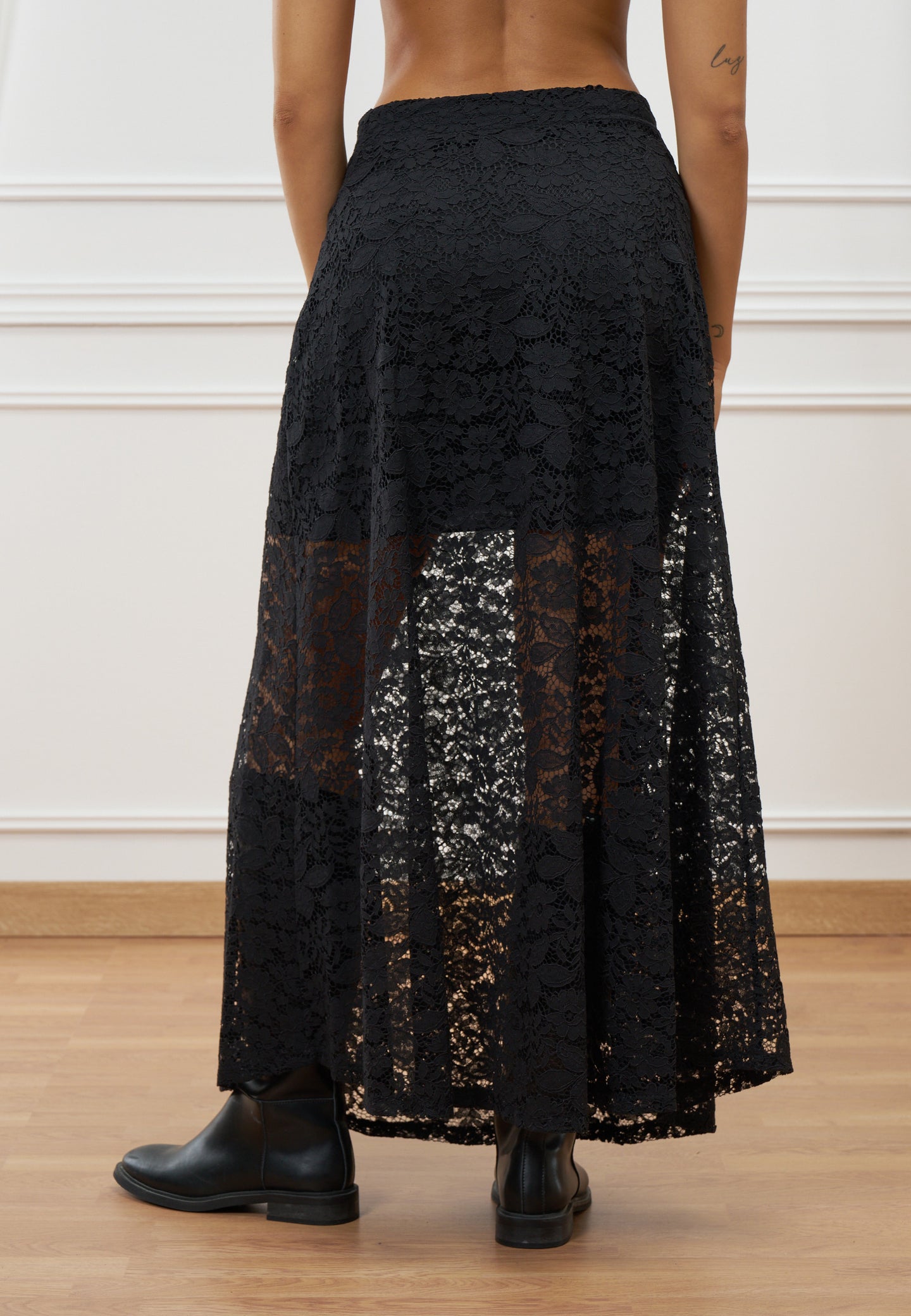 Gonna lunga in pizzo